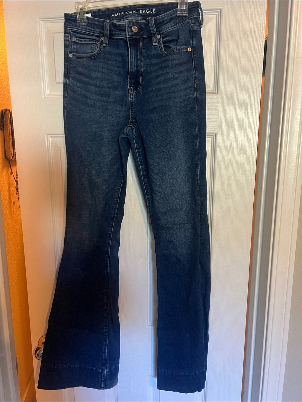 American Eagle Outfitters Navy Flare Jeans